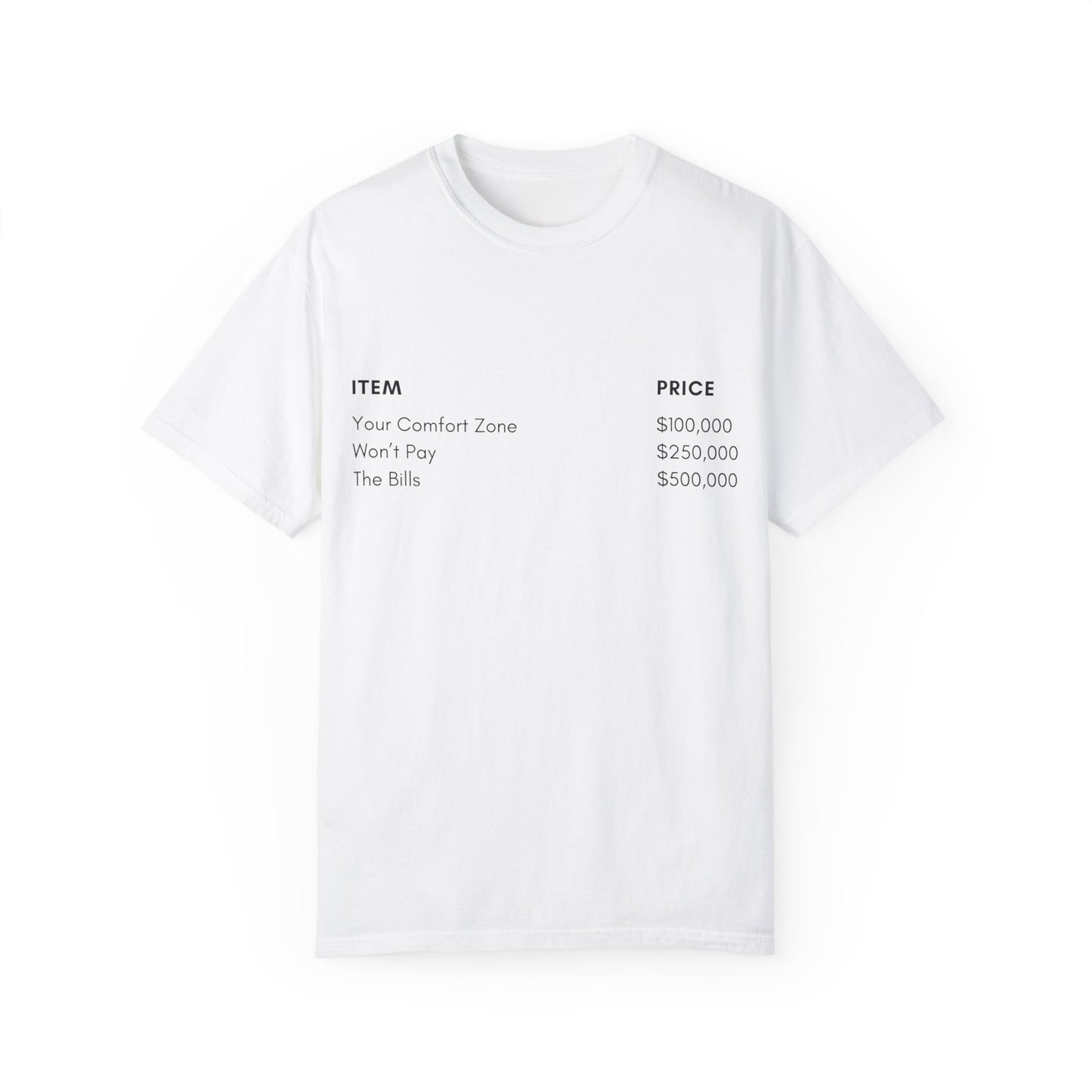 Unisex Garment-Dyed T-shirt