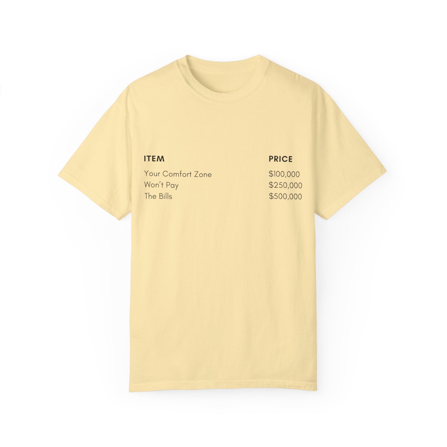 Unisex Garment-Dyed T-shirt